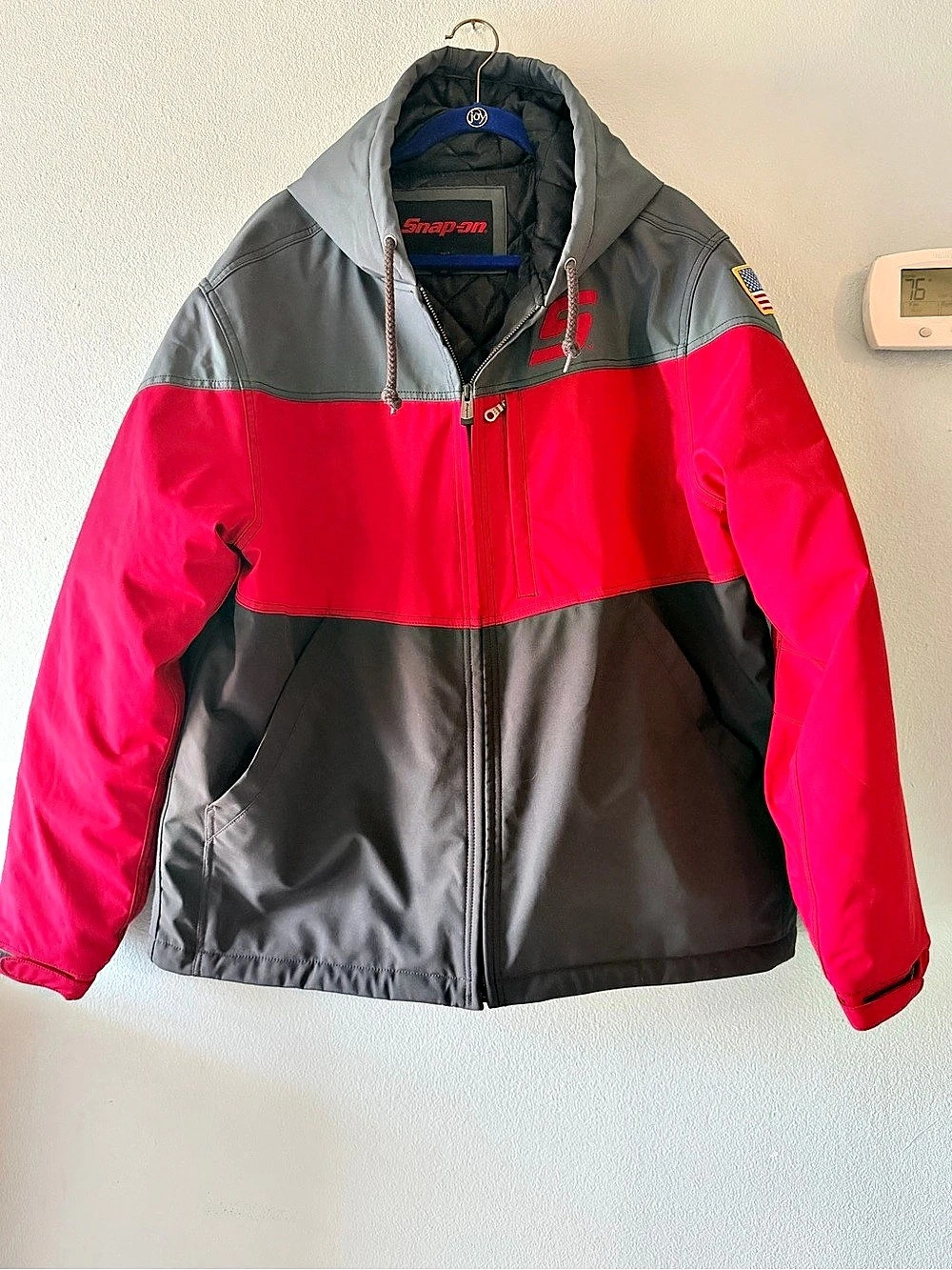 Snap-on Commander hooded winter workwear jacket